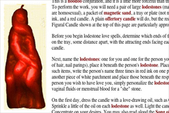 That is a lucky sex candle. But don't use it until you dripped menstrual blood on it.  Order One Now!