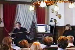 Captain Bill's UFO Lecture Video  Americans landed on Mars in 1962 and found aliens. Here's a video of Capt. Bill's lecture in both english and german which includes a video of the landing.